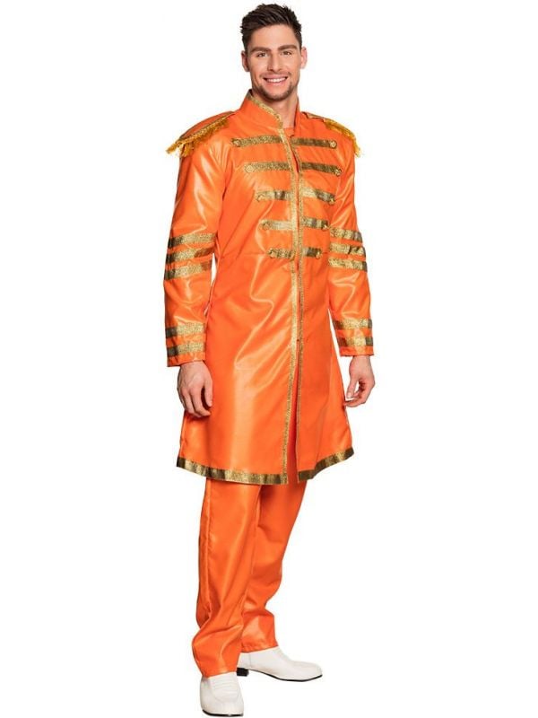The Beatles Sgt. Pepper kostuum oranje