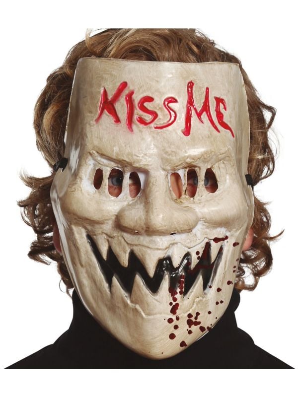 Theoretisch Dominant verlangen The Purge masker kiss me | Feestkleding.nl