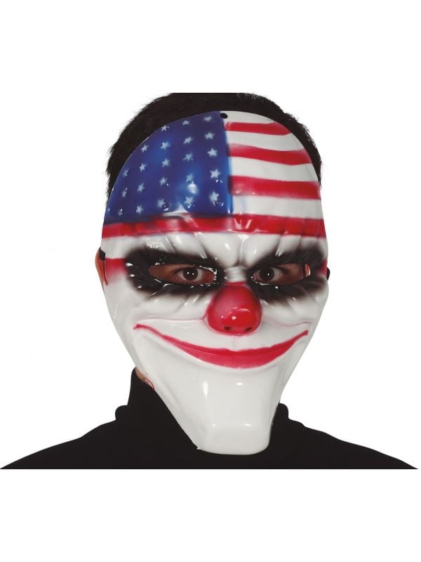 The Purge masker payday clown