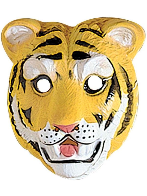 Tijger masker kind plastic