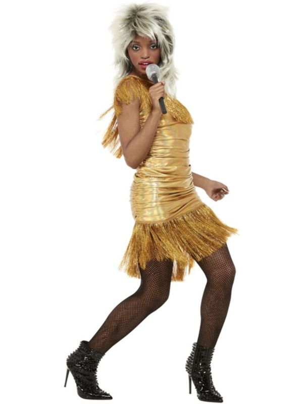 Tina Turner Vrouwen Kostuum Goud main product photo