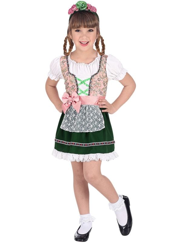 Tiroler dirndl meisjes