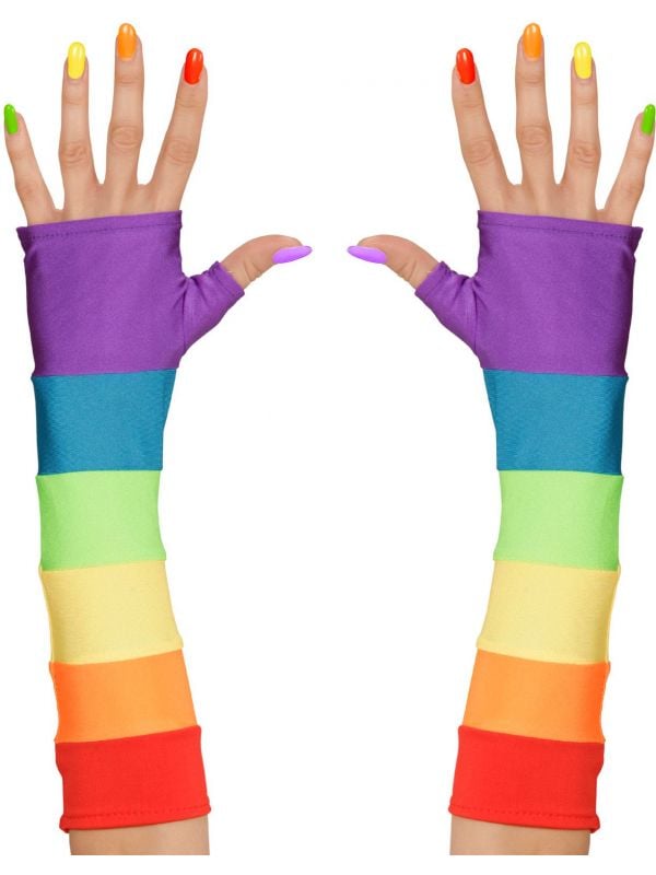 Toploze Gay Pride handschoenen