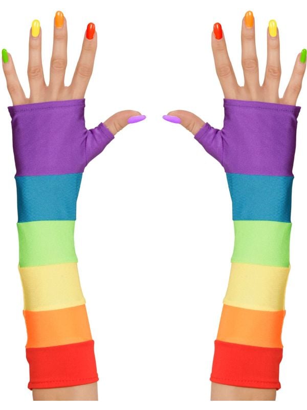 Toploze Gay Pride handschoenen