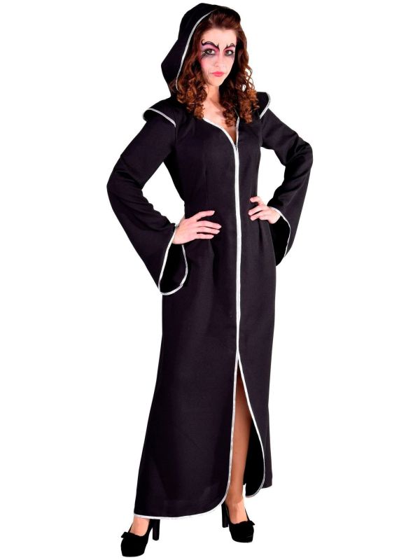 Tovenaars gewaad zwart dames main product photo