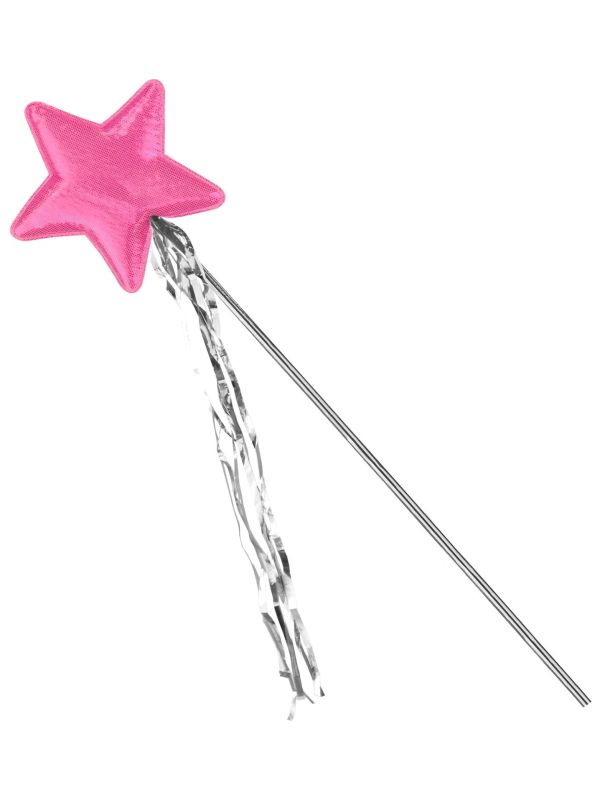 Toverfee staf roze met ster kind main product photo