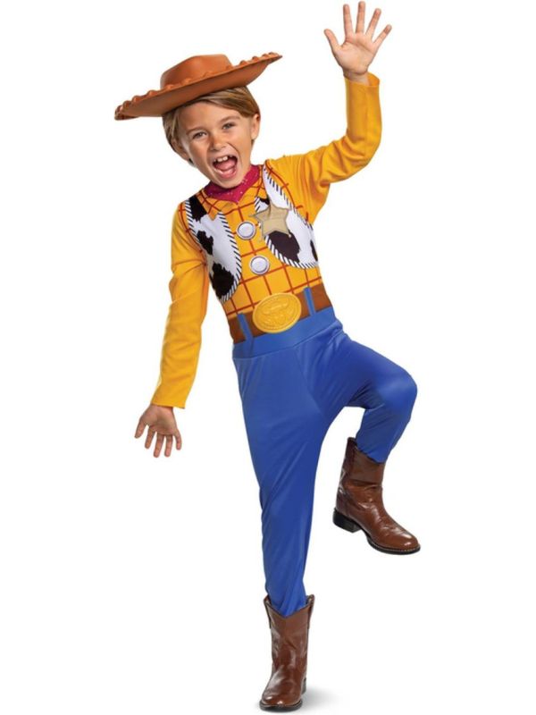 Toy Story Woody Kostuum Jongen Blauw en Geel main product photo