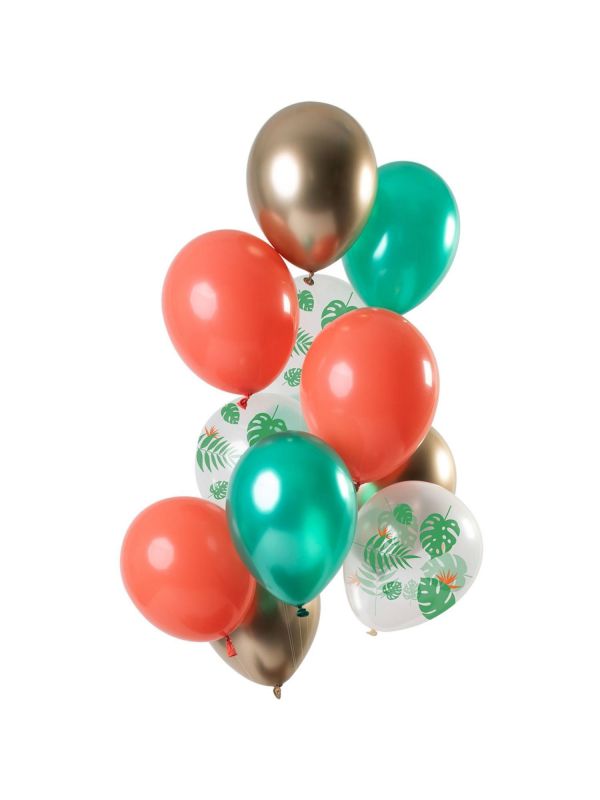 Tropical gem party ballonnen 12 stuks