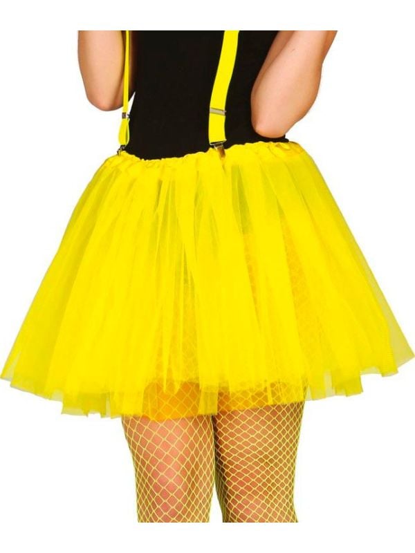 Tutu neon geel dames goedkoop