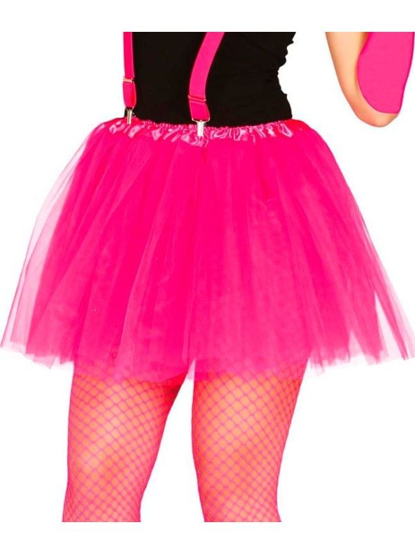 Tutu neon roze dames goedkoop