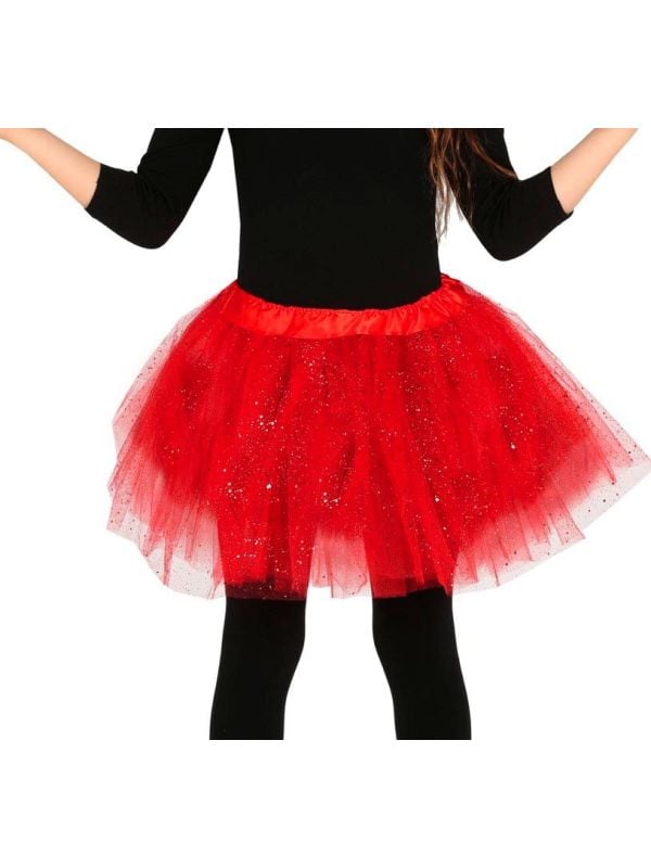 Tutu rokje kind rood