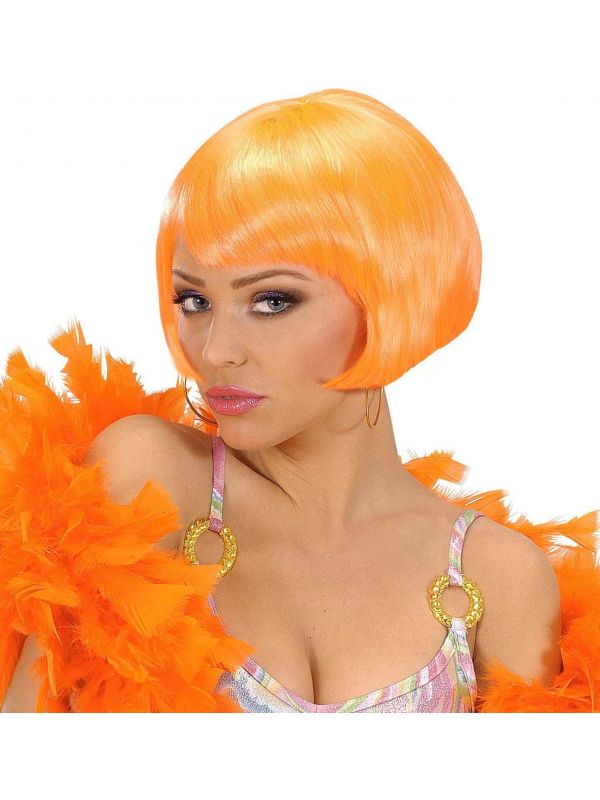 Valentina pruik oranje