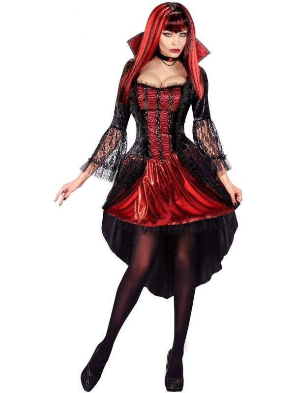 Vampier jurk halloween