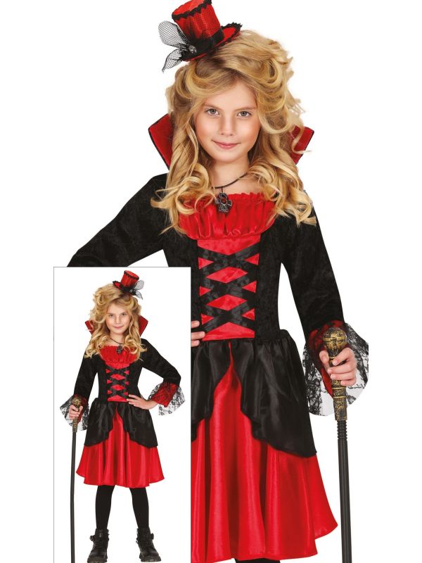 Vampier jurk halloween meisjes main product photo