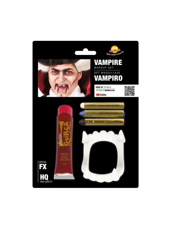 Vampier make-up set met gebitje