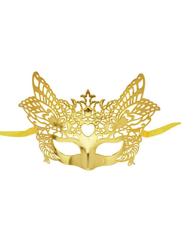 Venetiaans masker goud