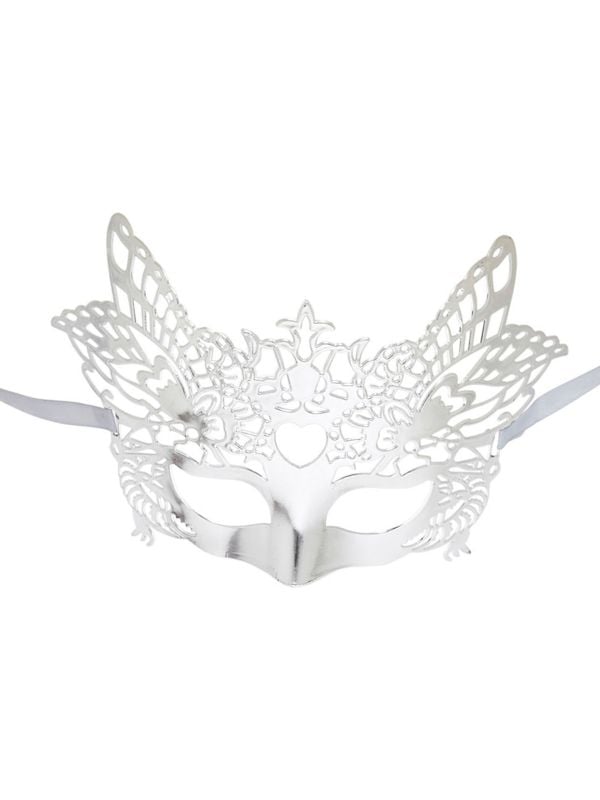 Venetiaans masker zilver