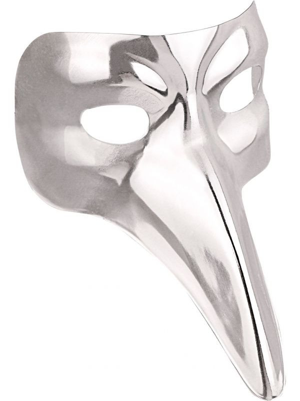 Venetiaans masker zilveren