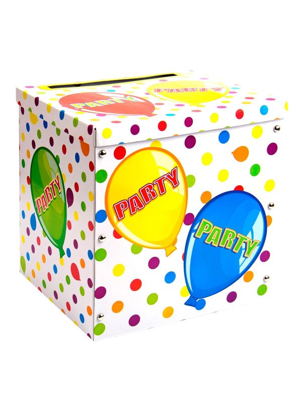 Verjaardag party enveloppendoos main product photo