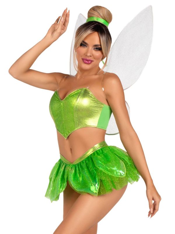 Verleidelijke Rebel Tinkerbell Kostuum voor Dames main product photo