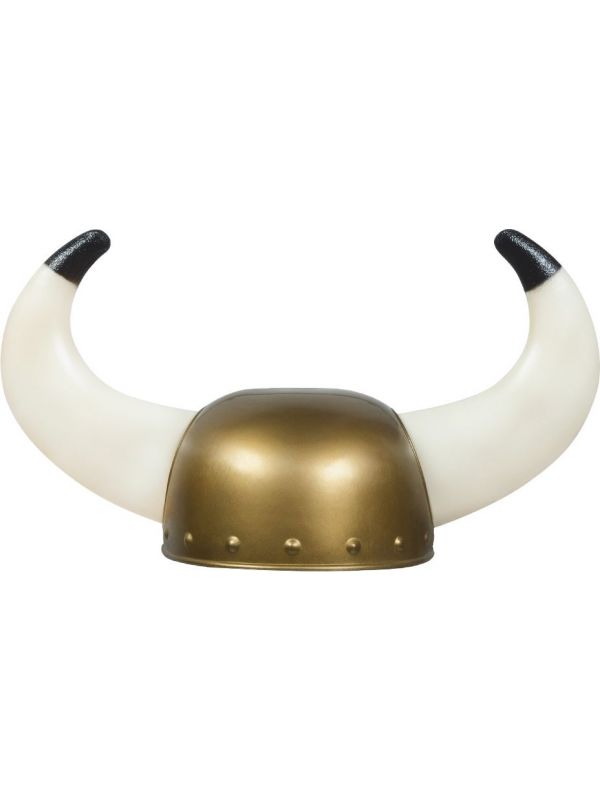 Viking helm met xl hoorns
