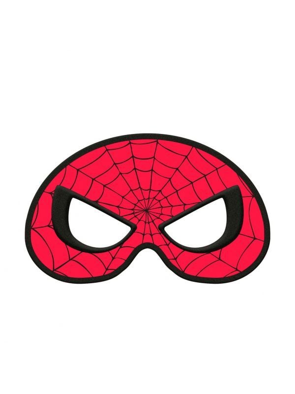 Vilten Spiderman oogmasker