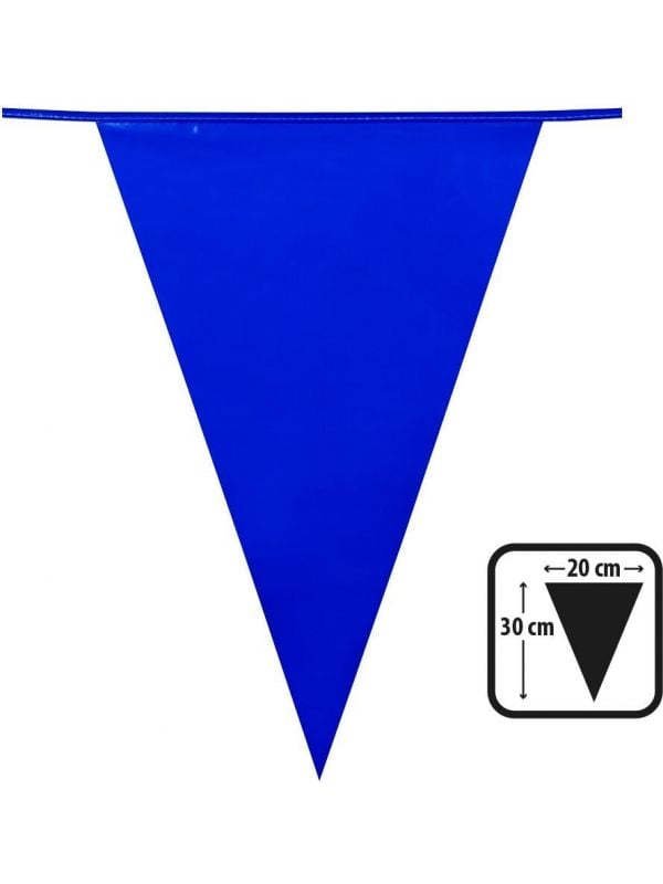 Vlaggenlijn blauw
