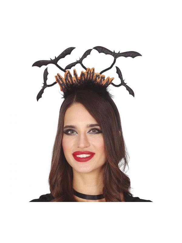 Vleermuizen haarband Halloween