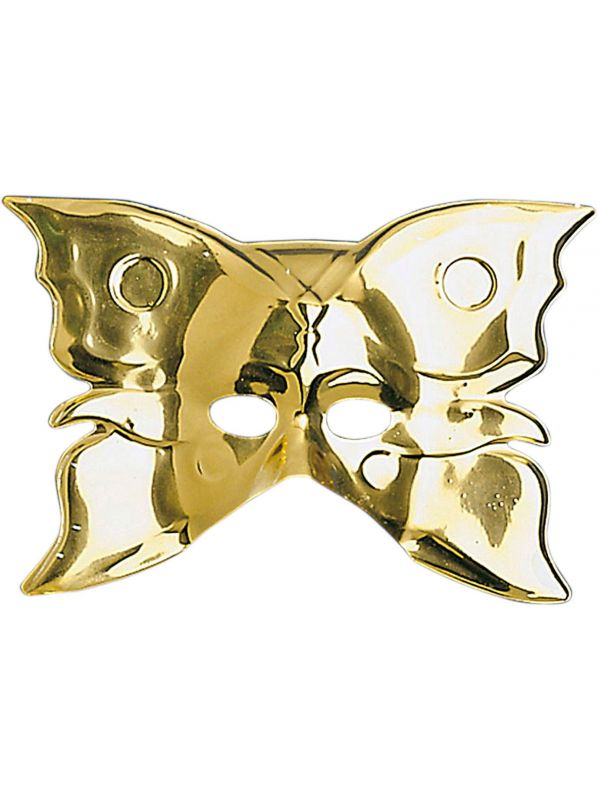 Vlinder masker goud
