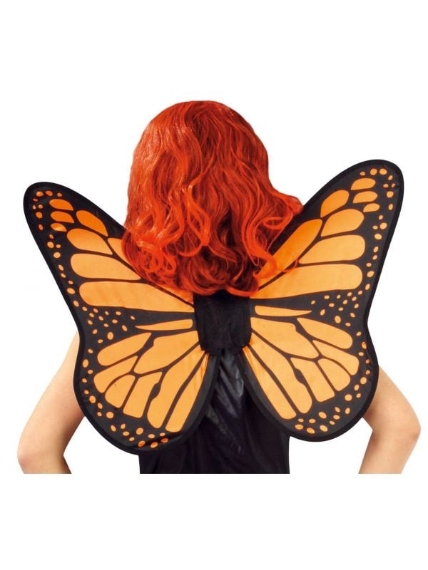 Vlinder vleugels oranje