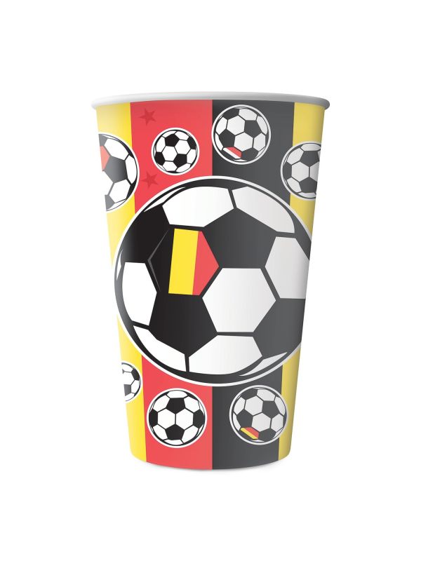 Voetbal België wegwerp bekers main product photo