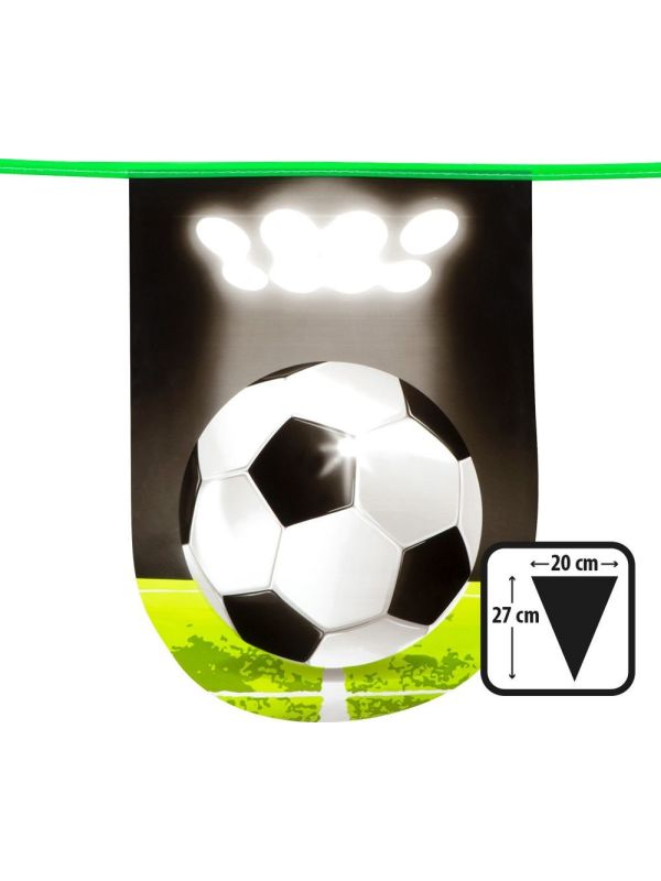 Voetbal thema vlaggenlijn main product photo