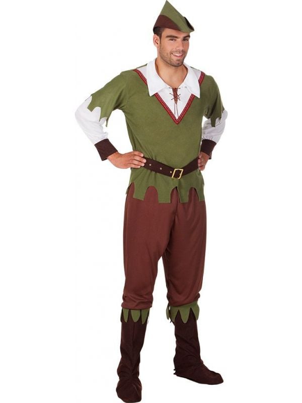 Volledig Robin Hood kostuum heren