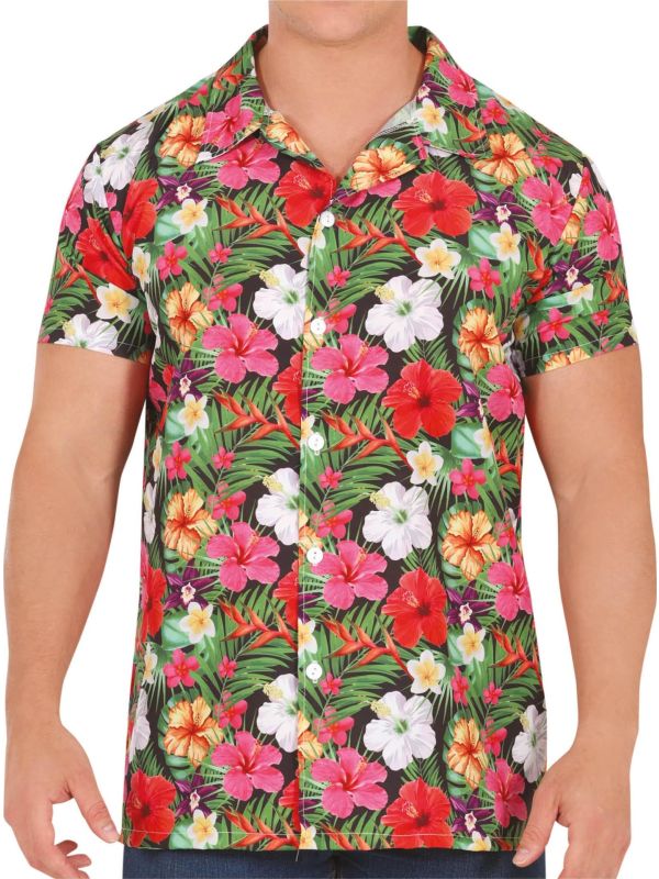 Vrolijk Tropisch Zomershirt heren main product photo