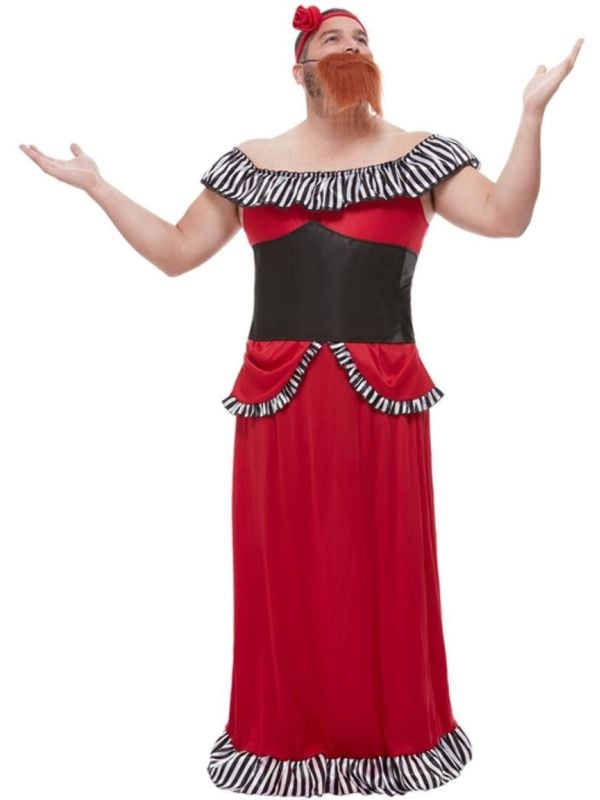 Vrouw met baard outfit main product photo