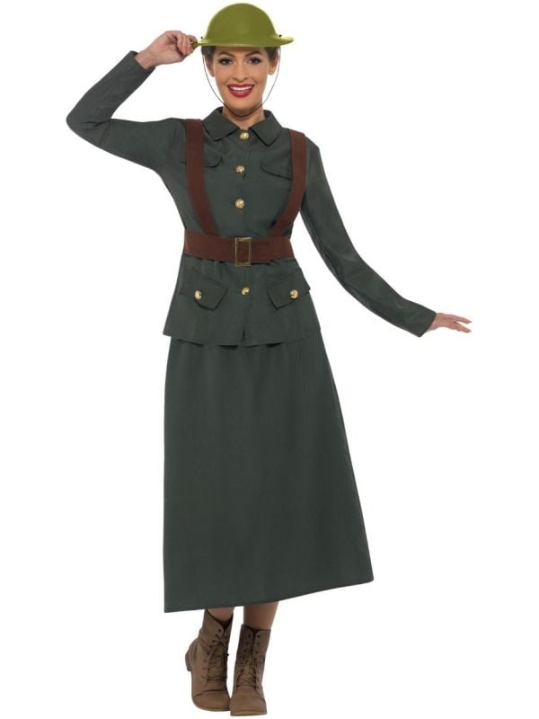 Vrouwelijke leger bewaker outfit main product photo