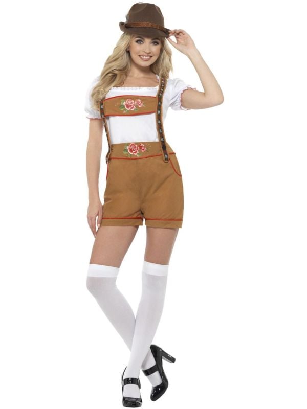 Vrouwen lederhose oktoberfest