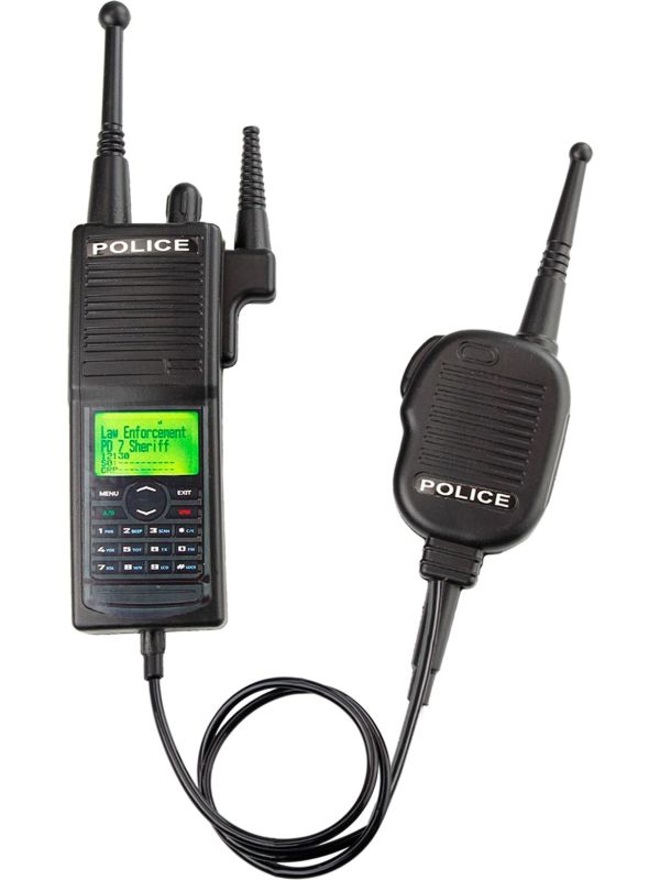 Walkie talkie set politie