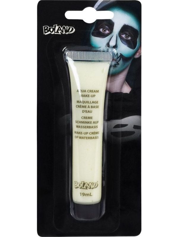 Waterbasis creme schmink glow in the dark