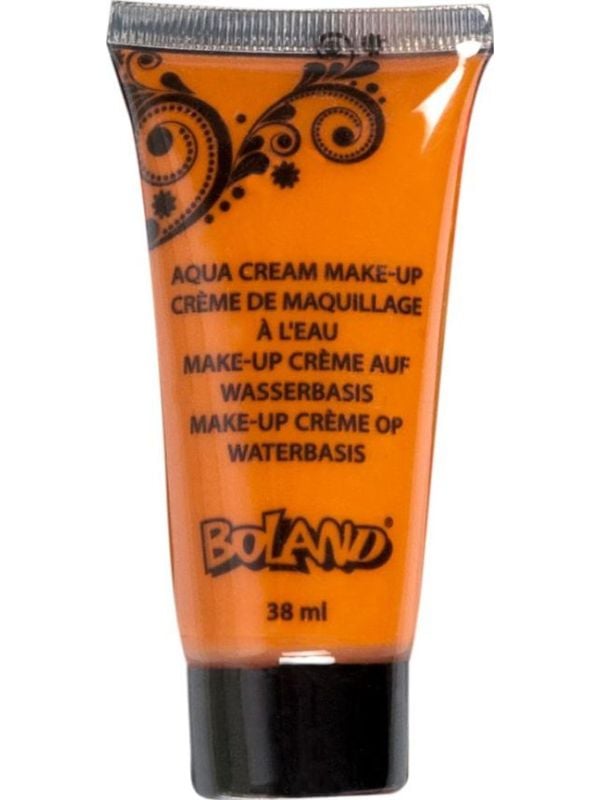 Waterbasis creme schmink oranje