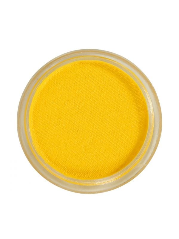 Waterbasis schmink geel