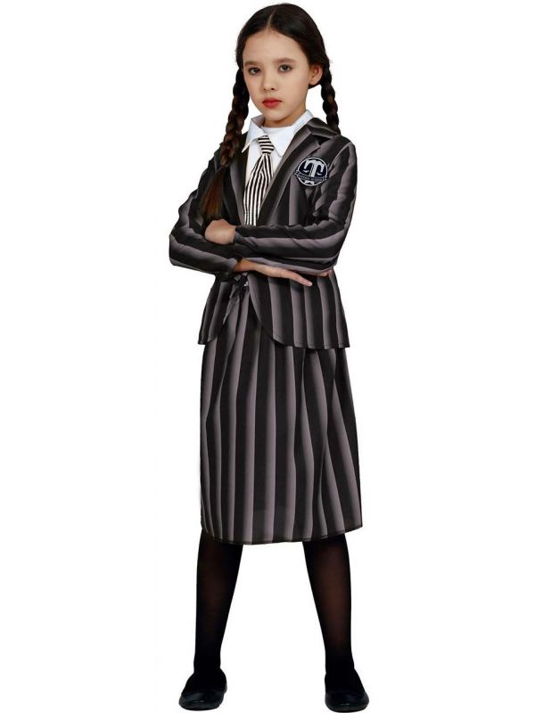Wednesday Addams Family school uniform kind