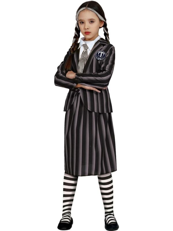 Wednesday Addams Family school uniform kind