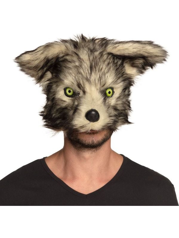 Weerwolf masker pluche