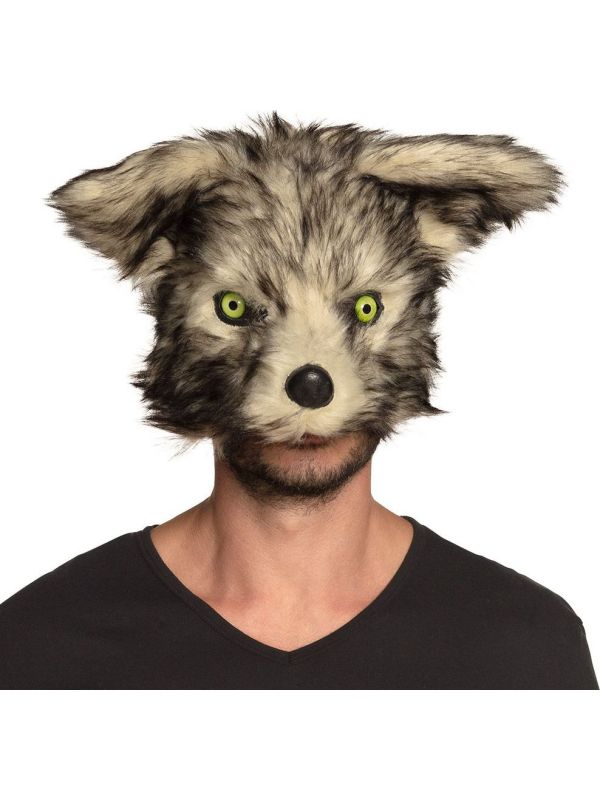 Weerwolf masker pluche