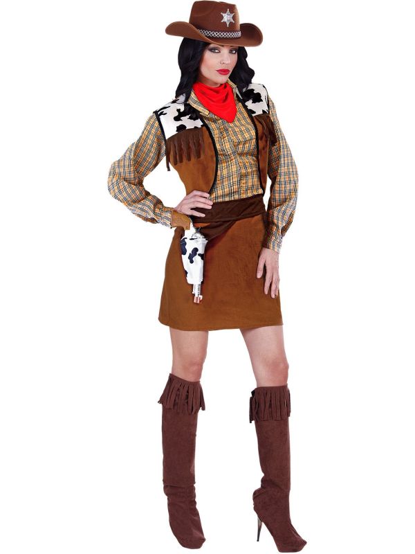 Western cowgirl kostuum