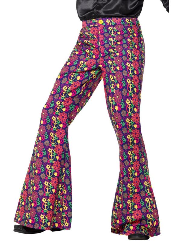 Wijde 60s peace broek main product photo