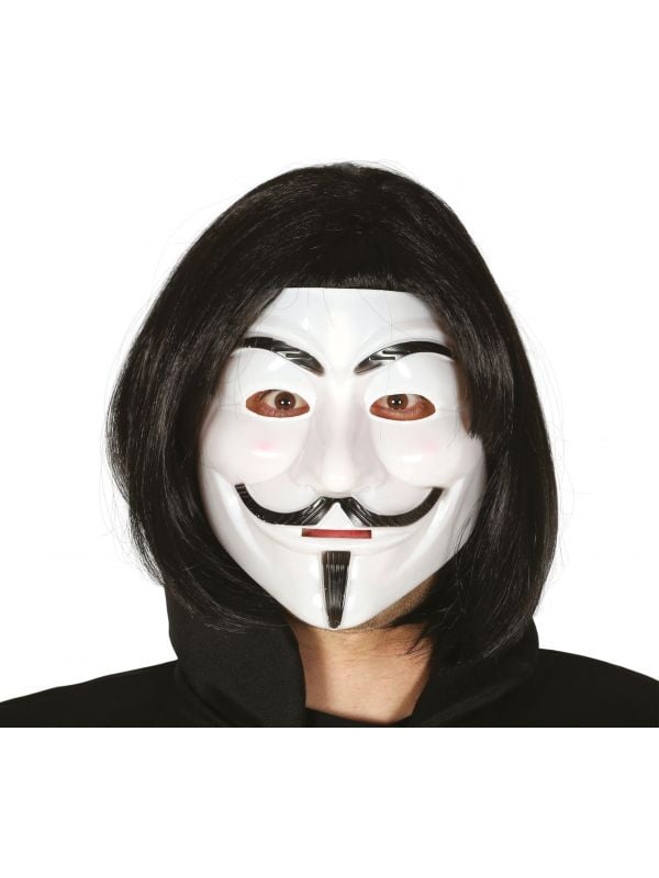 Wit anonymous masker
