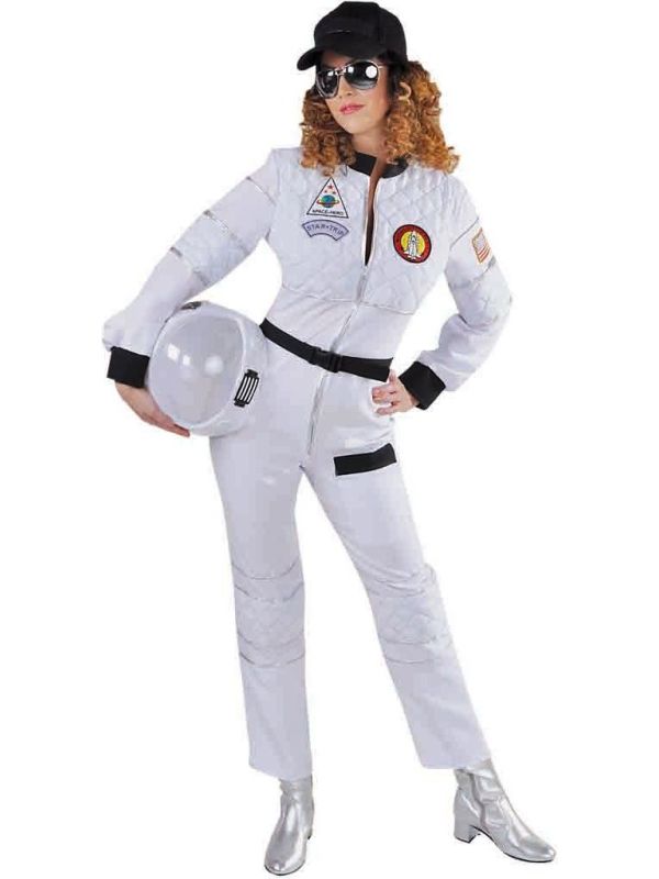 Wit astronaut kostuum dames main product photo