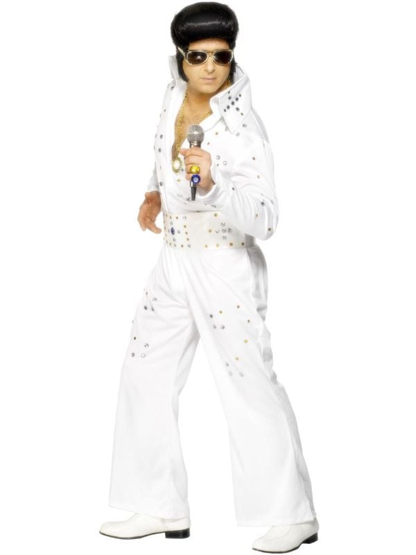 Wit Elvis pak met juwelen main product photo